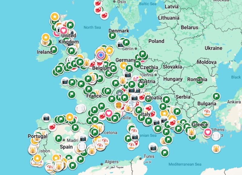 europe map